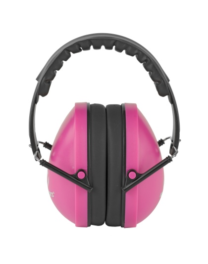 Walker's Folding Earmuff, Pink, 1 Pair, Will Not Fit Adults - Ideal For Smaller Heads