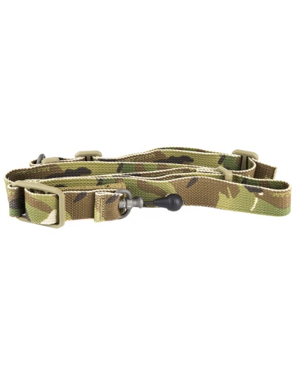 Blue Force Gear Molded Acetal Adjuster Sling, 2-To-1 Point Sling, Multi-Cam