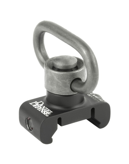 Daniel Defense Rail Mount Quick Detach Swivel Attachment Point, Fits Picatinny Rail, Black Finish