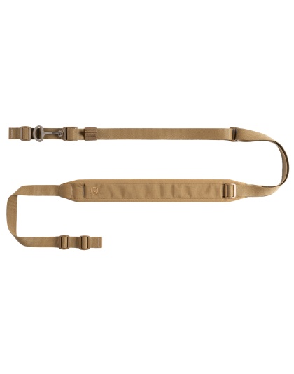 Edgar Sherman Design ESD Sling, Padded, 2-Point Combat Sling, 1", Matte, Coyote Brown, 20+ Inches of Adjustment, Mounting Hardware not Included