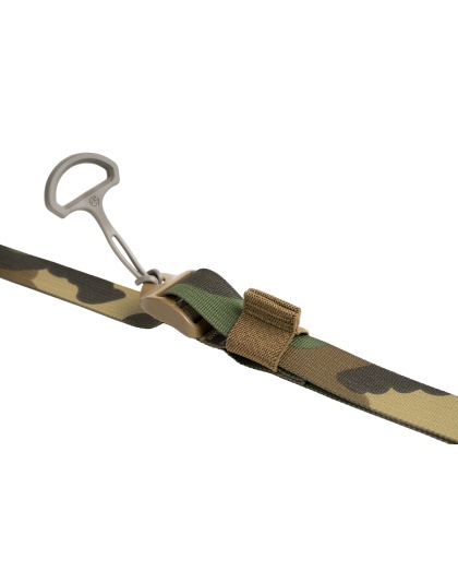 Edgar Sherman Design ESD Sling, 2-Point Combat Sling, 1" Webbing, Polymer Hardware, Matte Finish, M81 Woodland