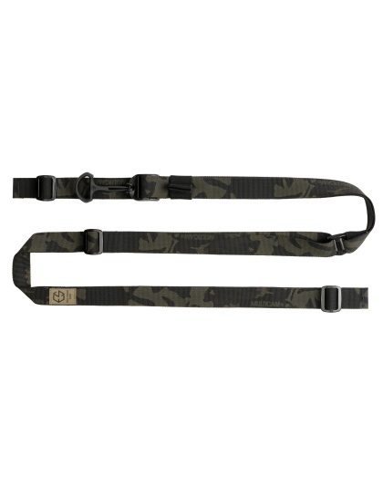 Edgar Sherman Design ESD Sling, 2-Point Combat Sling, 1" Webbing, Polymer Hardware, Matte Finish, Multicam Black