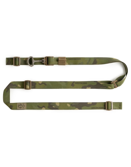 Edgar Sherman Design ESD Sling, 2-Point Combat Sling, 1" Webbing, Polymer Hardware, Matte Finish, Multicam Tropic