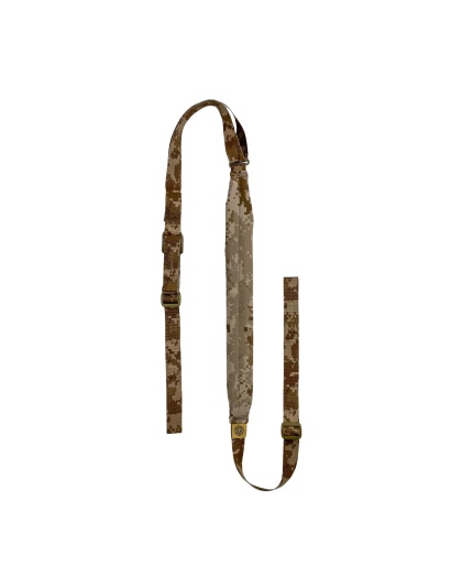 GBRS Group Second Best Sling, 40" Adjustable Front End, 20" Adjustable Back End, 16" Minimalist Neck Pad, Desert Digital, Mounting Hardware Not Included