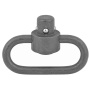 GrovTec Heavy Duty 1.5" Push Button Swivel, Manganese Finish, Single