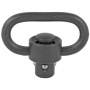 GrovTec Heavy Duty Push Button Swivel 1.25", Manganese Finish, Single