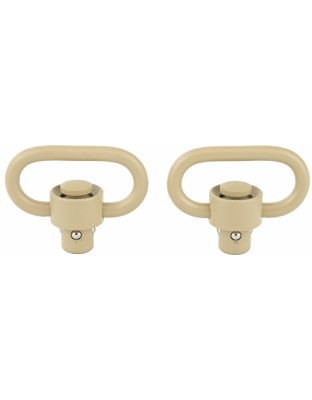 GrovTec Heavy Duty Push Button Swivels, Desert Sand