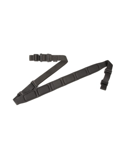 Magpul Industries MS1 Padded Sling, Fits AR Rifles, 1 or 2 Point Sling, Black