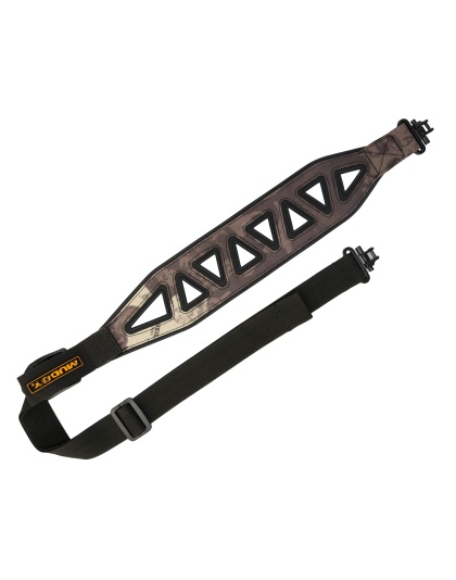 Muddy Nimbus Ultra-Lite Sling, Adjustable Length, Black and Veil Canyon Gray, Includes QD Swivels