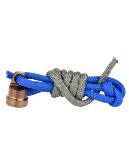 Q Slingleberry, Paracord Extension with QD Cup, Stainless Steel Finish, Black