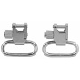 Uncle Mike's QD SS Swivel, 1", Nickel