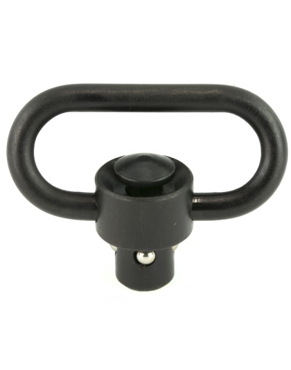 Leapers, Inc. - UTG Sling Swivel, 1.38", Push Button Quick Detach, Black