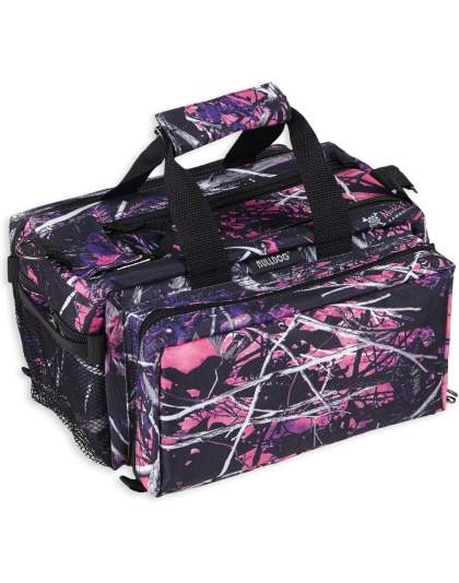 Bulldog Cases Deluxe Range Bag, Muddy Girl Camo Finish, Nylon, Adjustable Shoulder Strap