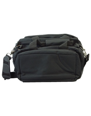 Bulldog Cases Deluxe Range Bag, with Strap, Black