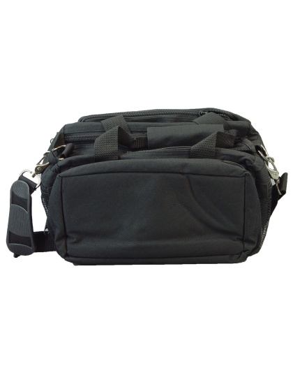 Bulldog Cases Deluxe Range Bag, with Strap, Black