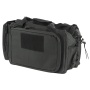 NcSTAR Competition Range Bag, Nylon, Black, Exterior PALS/ MOLLE Webbing, Includes Shoulder Strap & Brass Bag