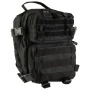 NcSTAR Every Day Pack, Backpack, 12.5"x11.5"x3" Main Compartment, Black, Two Small Compartments with Four Cinch Straps, Molle Webbing, Adjustable Bottom Straps