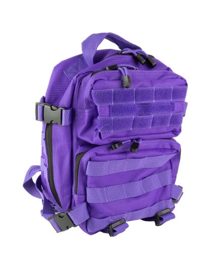 NcSTAR Every Day Pack, Backpack, Purple, 396 Cubic Inch Main Compartment