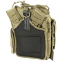 NcSTAR First Responder Utility Bag, Nylon, Tan, MOLLE / PALS Webbing, Rear Concealed Carry Pocket, Shoulder Strap