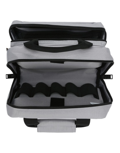 US PeaceKeeper Micro Mini Range Bag, 10.5"x7.5"x3", Ripstop Nylon and 1000 Denier Nylon, Gray
