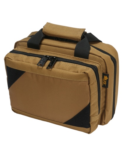 US PeaceKeeper Macro Mini Range Bag, 13.5"x9.5"x3", Ripstop Nylon and 1000 Denier Nylon, Tan