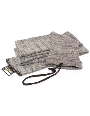 Allen Company Knit Gun Sock, 52", 6 Pack, Gray