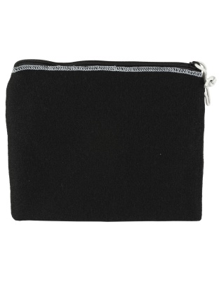 Allen Company Locking Pistol Pouch, Compact, 9"x7", Fleece, Black