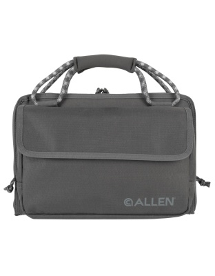 Allen Company Rollins, Double Pistol Case, 14"x9.5", Gray