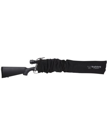Bulldog Cases Rifle Sock, 52" x 6", Black