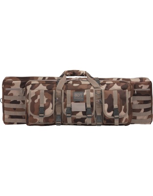 Bulldog Cases BDT Double Rifle Case, 36", Nylon, Throwback Camo