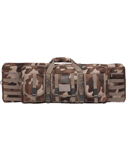 Bulldog Cases BDT Double Rifle Case, 36", Nylon, Throwback Camo