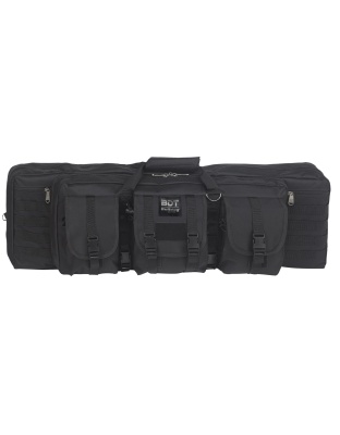 Bulldog Cases Deluxe Double Rifle, Rifle Case, 42", Nylon, Black