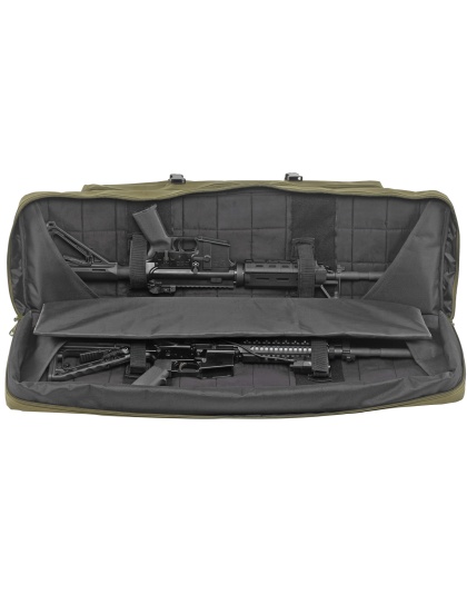 Bulldog Cases Tactical Double Rifle Case, Green, 37"
