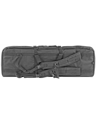 Bulldog Cases Tactical, Double Rifle Case, Black, Nylon, 37"
