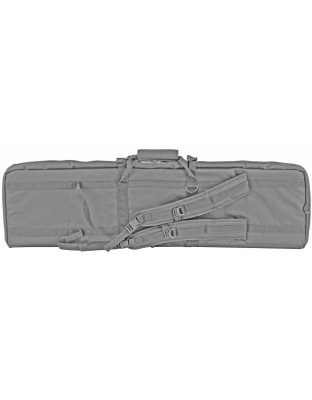Bulldog Cases Tactical Double Rifle Case, Seal Gray, 43"