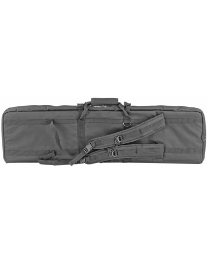 Bulldog Cases Tactical, Double Rifle Case, Black, Nylon, 43"
