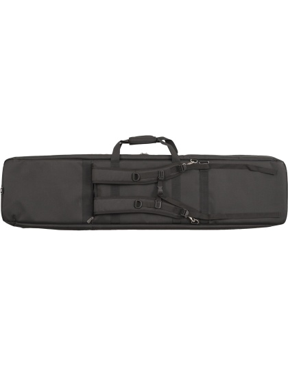 Bulldog Cases Double Suppressor Tactical Rifle Bag, 52", Poly Oxford Nylon Material, Black