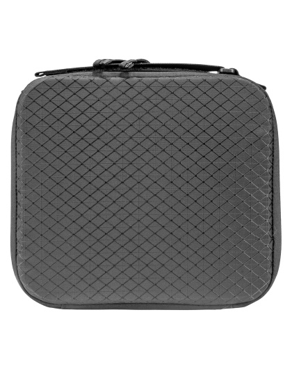 Grey Ghost Gear Pistol Case, Black, Adjustable Carry Strap, Internal Zippered Mesh Pocket, Holds Full Size Pistol and Two Magazines