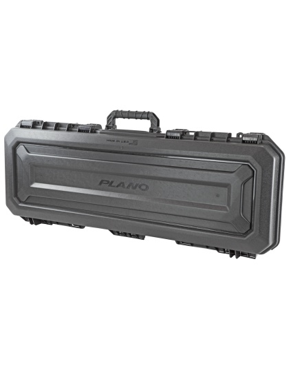 Plano AW2 42" Rifle Case, 44.4"x16.8"x 6.4", Hard, Black Finish