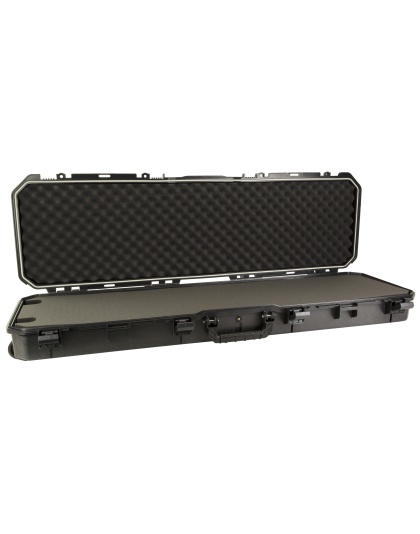 Plano All Weather 2, 52" Long Gun Hard Case, Lockable Latches, Customizable Foam, 52.8"X15.6"X 8.7", Black
