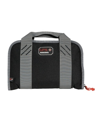 GPS Pistol Case, Black, Soft, Up To 2 Compact Pistols