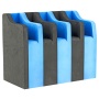 GPS Foam Pistol Cradle, Blue Foam, Holds Up To 5 Pistols