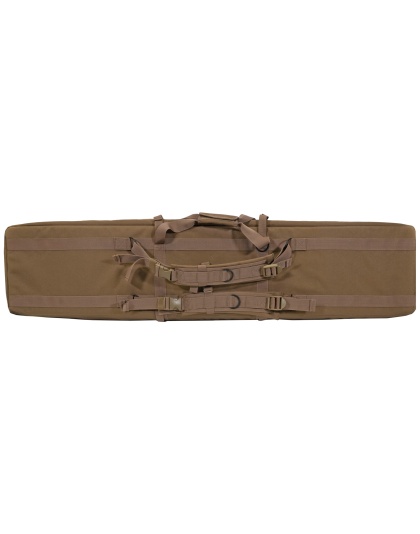 GPS Tactical Double Rifle Case, Flat Dark Earth, 55", 600 Denier Polyester