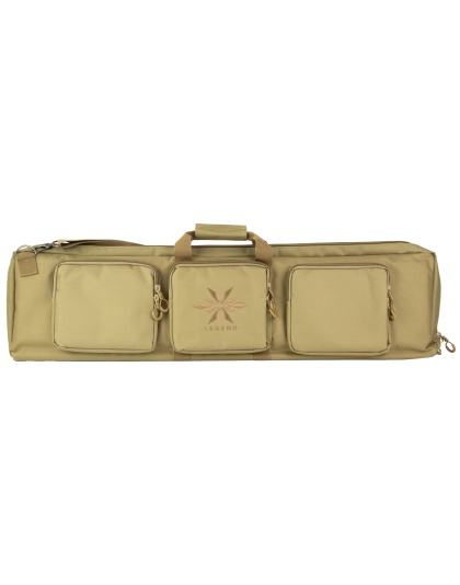 Legend Outdoor Gear Chimera Deluxe Single Weapons Case, Polyester Construction, Dark Earth