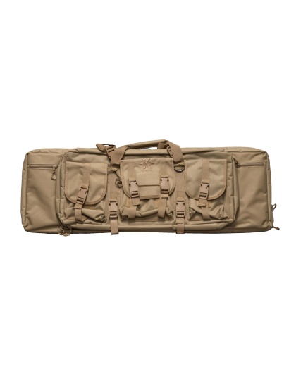 Legend Outdoor Gear Phoenix Tactical Rifle Case, Polyester Construction, 36"x2.75"x13", Dark Earth