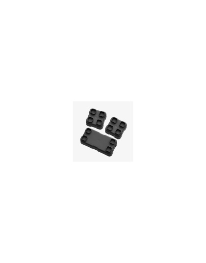 Magpul Industries DAKA Bins, 2X2 and 2X4 Set, Compatible with DAKA GRID Organizer Panels, 2X2 Measures 3.2"x3.2"x1.3" and 2X4 Measures 3.2"x6.9"x1.3" Internal, Matte Finish, Black, (1)-2X4 Bin and (2)-2X2 Bins Included