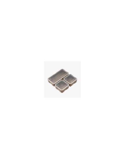 Magpul Industries DAKA Bins, 2X2 and 2X4 Set, Compatible with DAKA GRID Organizer Panels, 2X2 Measures 3.2"x3.2"x 1.3" and 2X4 Measures 3.2"x6.9"x1.3" Internal, Matte Finish, Flat Dark Earth, (1)-2X4 Bin and (2)-2X2 Bins Included