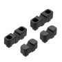 Magpul Industries DAKA, Angled Block Kit, Black, Includes (2) Double V-Blocks and (2) Triple V-Blocks