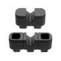 Magpul Industries DAKA, Angled Block Kit, Black, Includes (2) Double V-Blocks and (2) Triple V-Blocks
