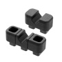 Magpul Industries DAKA, Angled Block Kit, Black, Includes (2) Double V-Blocks and (2) Triple V-Blocks
